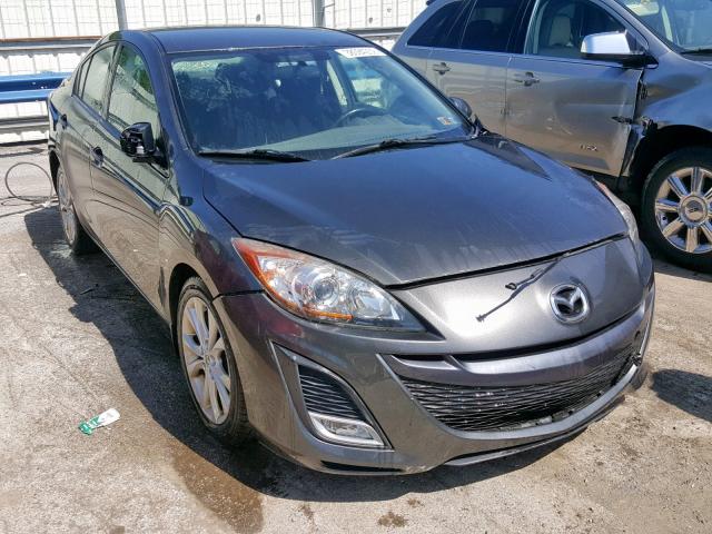 JM1BL1S6XA1326827 - 2010 MAZDA 3 S GRAY photo 1