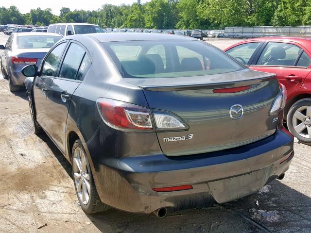 JM1BL1S6XA1326827 - 2010 MAZDA 3 S GRAY photo 3