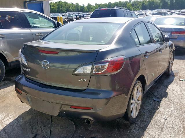 JM1BL1S6XA1326827 - 2010 MAZDA 3 S GRAY photo 4