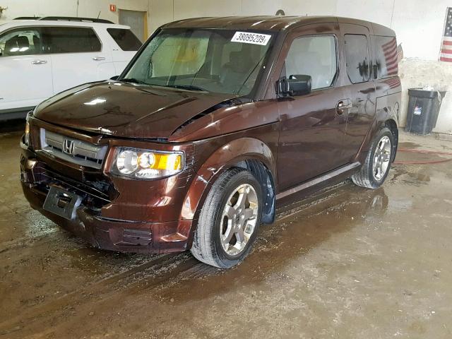 5J6YH18997L002773 - 2007 HONDA ELEMENT SC BROWN photo 2