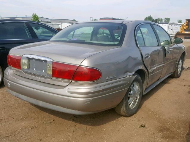 1G4HR54K72U267869 - 2002 BUICK LESABRE LI BEIGE photo 4