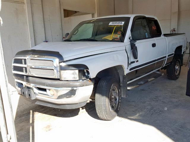 1B7KF23WXXJ647285 - 1999 DODGE RAM 2500 WHITE photo 2