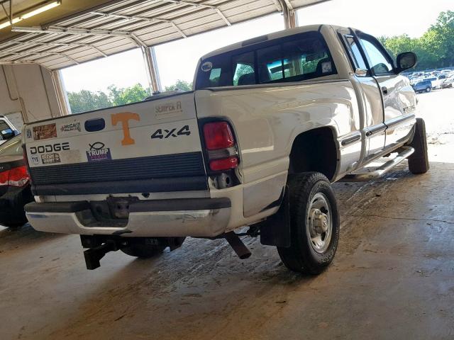 1B7KF23WXXJ647285 - 1999 DODGE RAM 2500 WHITE photo 4