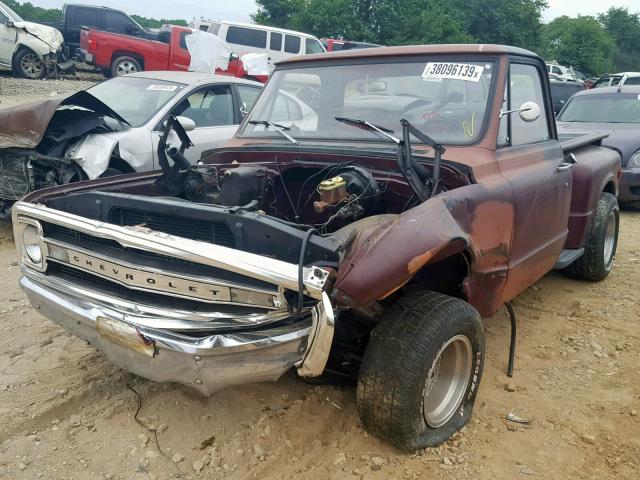 CE140A106613 - 1970 CHEVROLET PICKUP RED photo 2