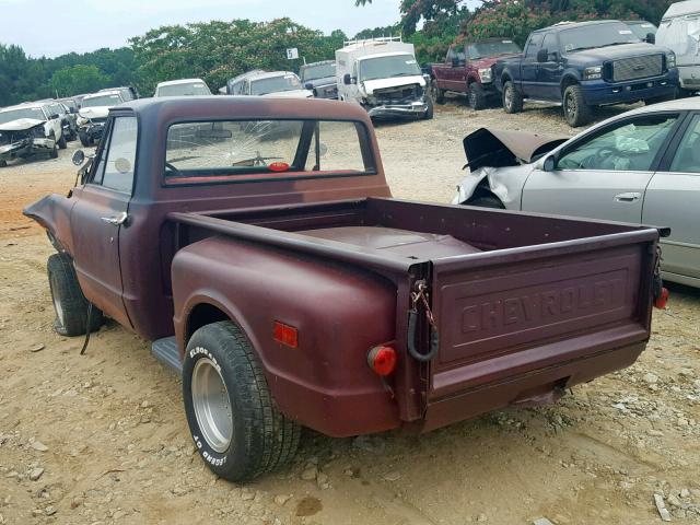 CE140A106613 - 1970 CHEVROLET PICKUP RED photo 3