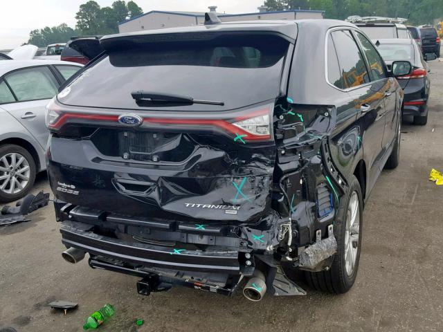 2FMPK4K82HBB40561 - 2017 FORD EDGE TITAN BLACK photo 4