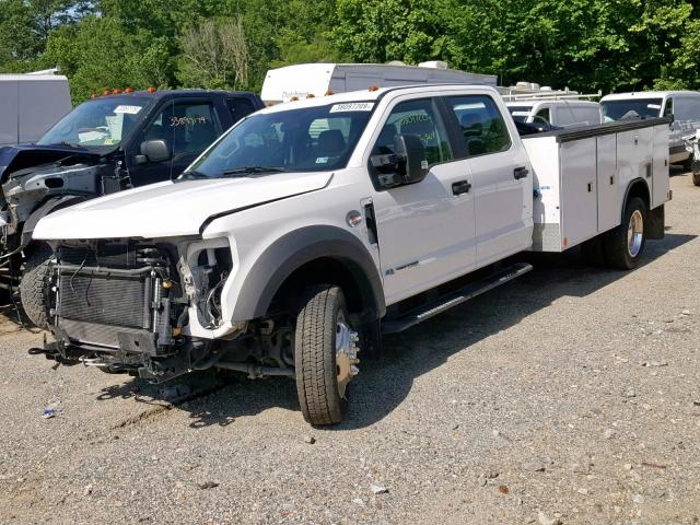 1FD0W5HT1JEC14294 - 2018 FORD F550 SUPER WHITE photo 2