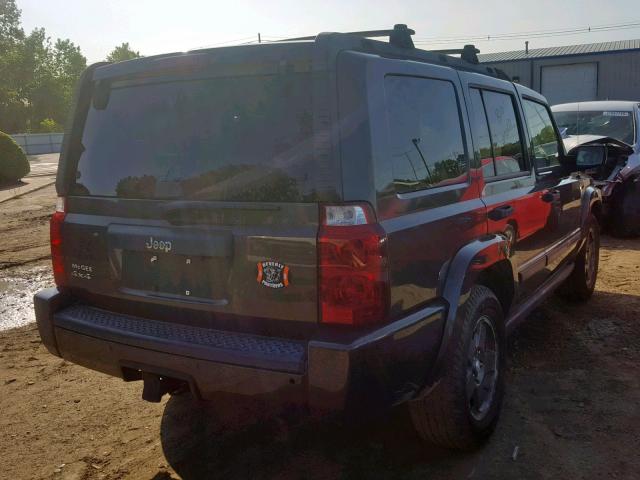 1J8HG48K46C209169 - 2006 JEEP COMMANDER 灰色 照片 4