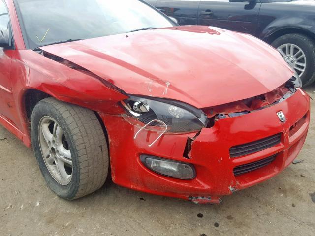 4B3AG42G63E165124 - 2003 DODGE STRATUS SE RED photo 9