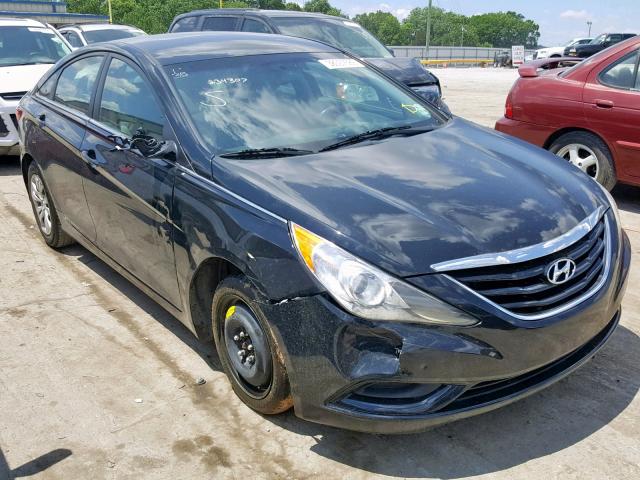 5NPEB4AC8DH537661 - 2013 HYUNDAI SONATA GLS BLACK photo 1