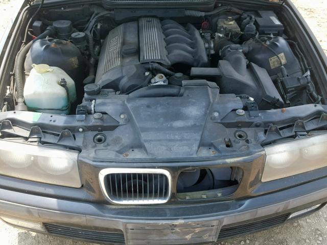 WBACD4327VAV45911 - 1997 BMW 328 I AUTO BLACK photo 7