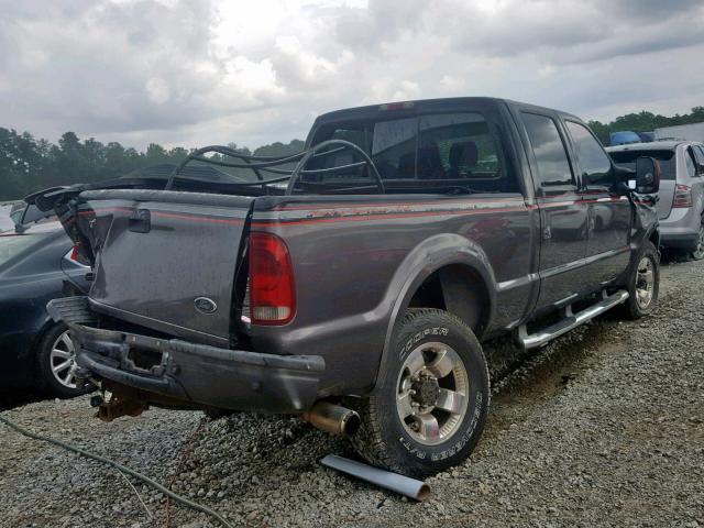 1FTSW31P24EC53088 - 2004 FORD F350 SRW S BLACK photo 4