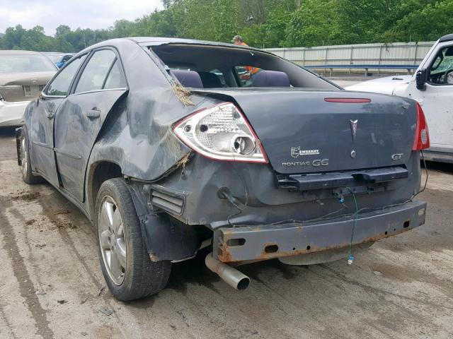 1G2ZH57N884293590 - 2008 PONTIAC G6 GT GRAY photo 3