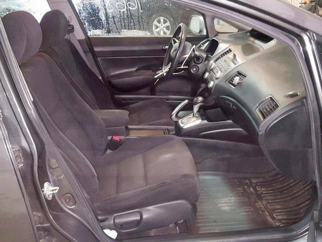 2HGFA16649H520107 - 2009 HONDA CIVIC LX-S Boz foto 5