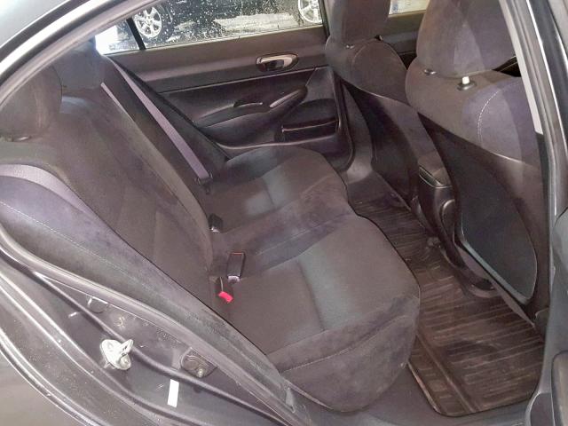 2HGFA16649H520107 - 2009 HONDA CIVIC LX-S Boz foto 6