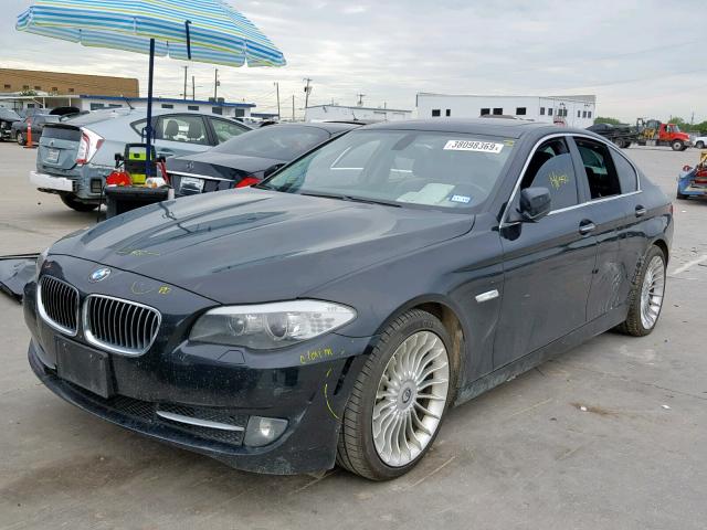 WBAFR7C58BC606726 - 2011 BMW 535 I BLACK photo 2