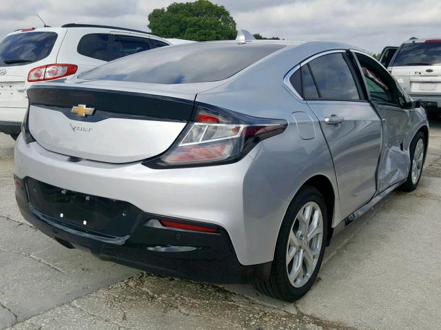 1G1RB6S50HU140768 - 2017 CHEVROLET VOLT PREMI SILVER photo 4