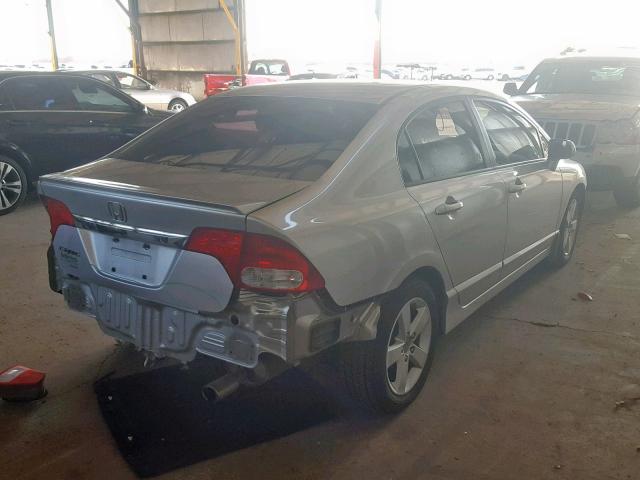 19XFA1F60AE014708 - 2010 HONDA CIVIC LX-S SILVER photo 4