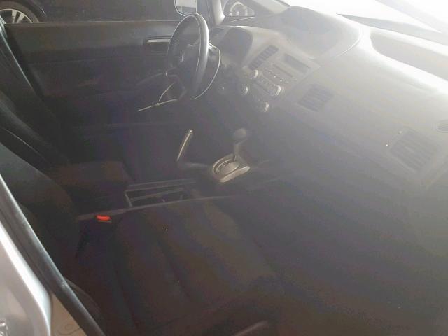 19XFA1F60AE014708 - 2010 HONDA CIVIC LX-S SILVER photo 5