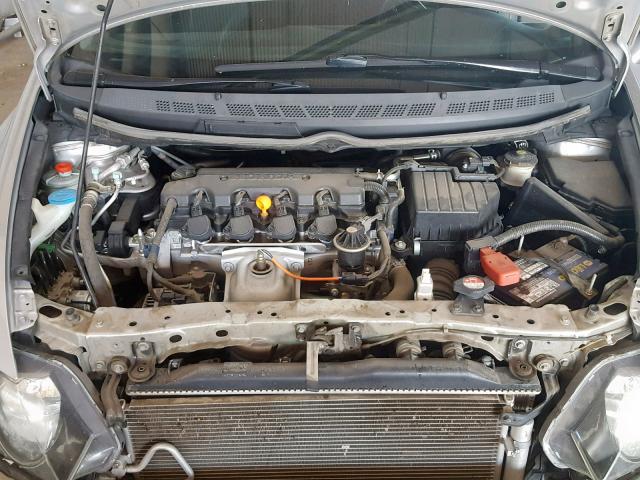 19XFA1F60AE014708 - 2010 HONDA CIVIC LX-S SILVER photo 7