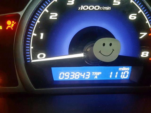 19XFA1F60AE014708 - 2010 HONDA CIVIC LX-S SILVER photo 8