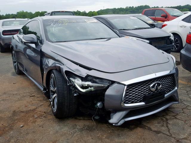 JN1EV7EL9HM553823 - 2017 INFINITI Q60 PREMIU CHARCOAL photo 1