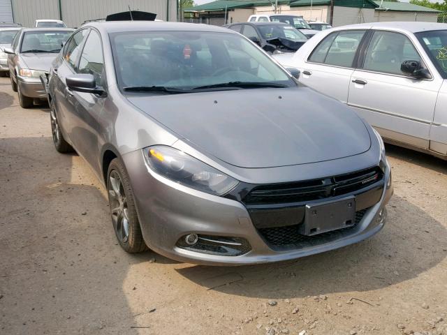 1C3CDFBA4DD339700 - 2013 DODGE DART SXT GRAY photo 1