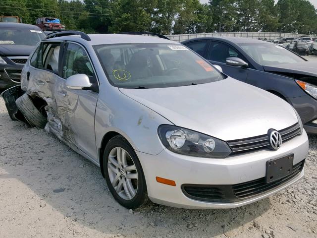 3VWPL7AJ7DM693509 - 2013 VOLKSWAGEN JETTA TDI SILVER photo 1