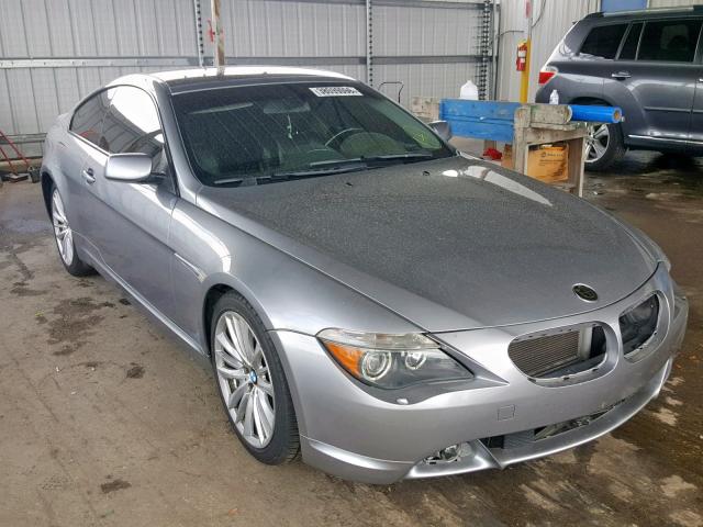 WBAEH73434B190132 - 2004 BMW 645 CI AUT GRAY photo 1