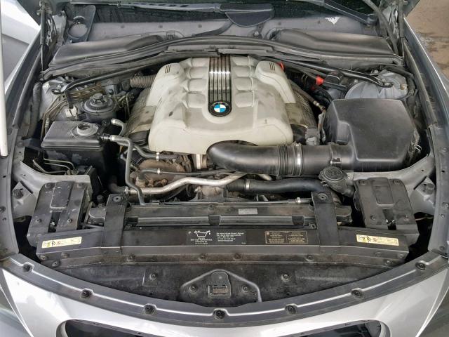 WBAEH73434B190132 - 2004 BMW 645 CI AUT GRAY photo 7