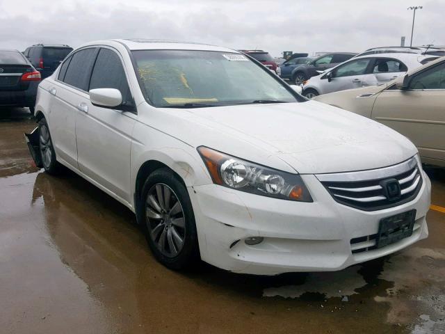 1HGCP3F86CA009454 - 2012 HONDA ACCORD EXL WHITE photo 1