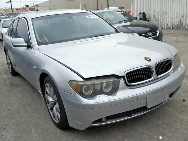 WBAGL634X4DP71052 - 2004 BMW 745 I SILVER photo 1