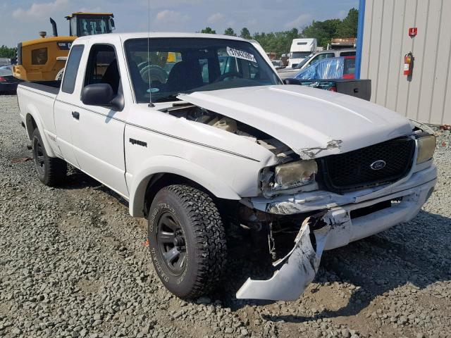 1FTYR14V23TA30298 - 2003 FORD RANGER SUP WHITE photo 1