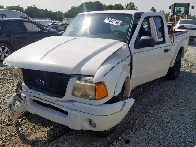 1FTYR14V23TA30298 - 2003 FORD RANGER SUP WHITE photo 2