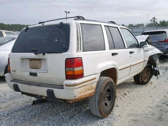 1J4FX78S6SC741415 - 1995 JEEP GRAND CHER WHITE photo 4