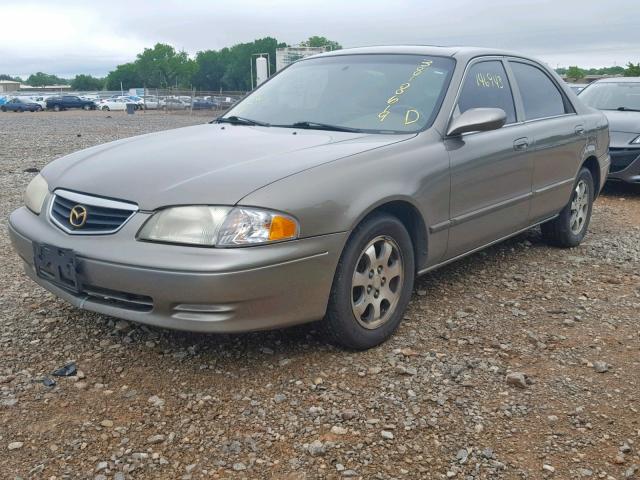 1YVGF22C715201764 - 2001 MAZDA 626 ES GOLD photo 2