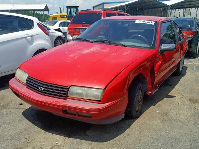 1G1LV15MXSY227807 - 1995 CHEVROLET BERETTA RED photo 2