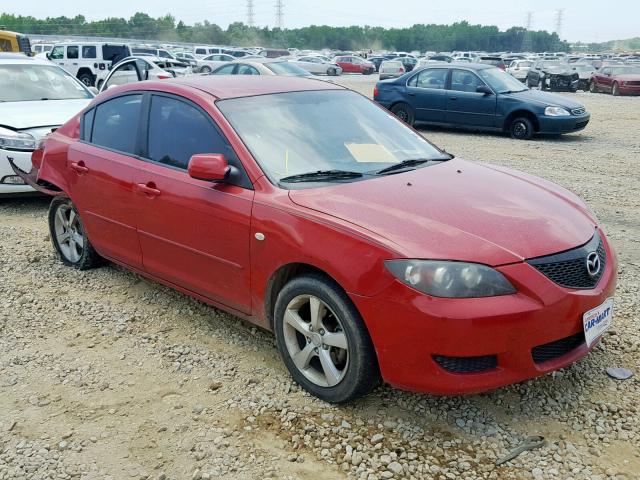 JM1BK12F651235742 - 2005 MAZDA 3 I RED photo 1