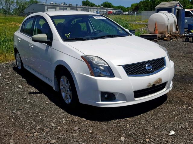 3N1AB6AP0BL674297 - 2011 NISSAN SENTRA 2.0 WHITE photo 1