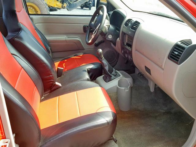 1GCCS148768256398 - 2006 CHEVROLET COLORADO RED photo 5