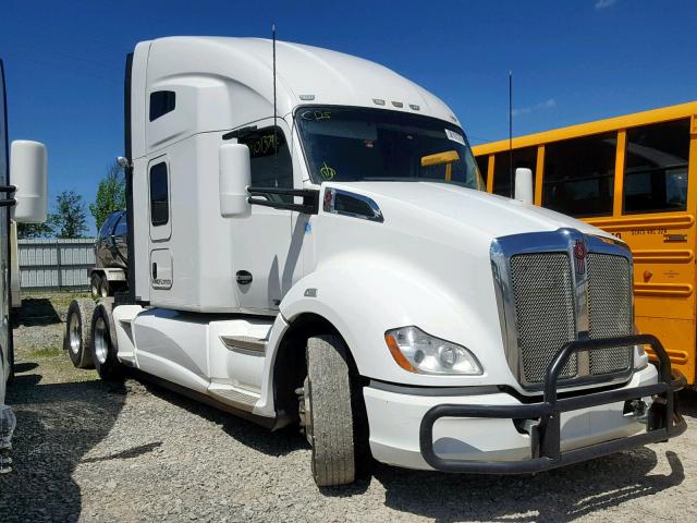 1XKYDP9X7EJ418819 - 2014 KENWORTH CONSTRUCTI WHITE photo 1