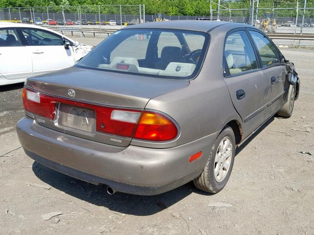 JM1BC1418V0130429 - 1997 MAZDA PROTEGE DX BEIGE photo 4