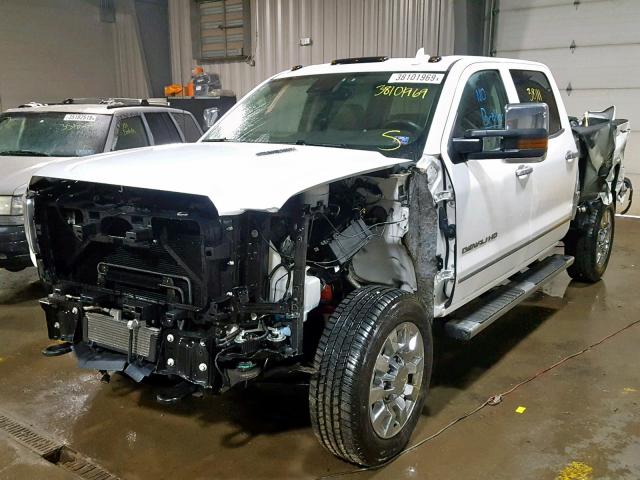 1GT12UE84GF105118 - 2016 GMC SIERRA K25 WHITE photo 2