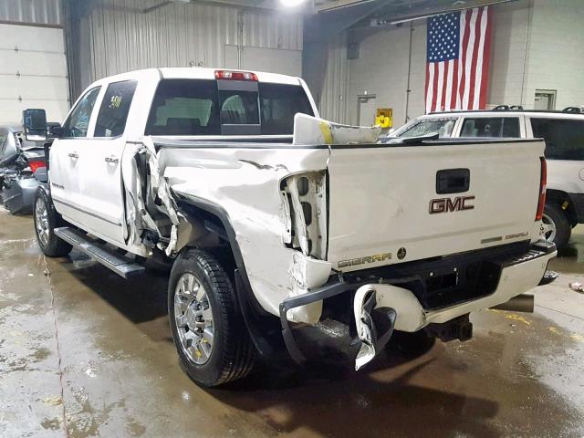 1GT12UE84GF105118 - 2016 GMC SIERRA K25 WHITE photo 3