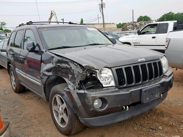 1J8GR48K76C260283 - 2006 JEEP GRAND CHER GRAY photo 1