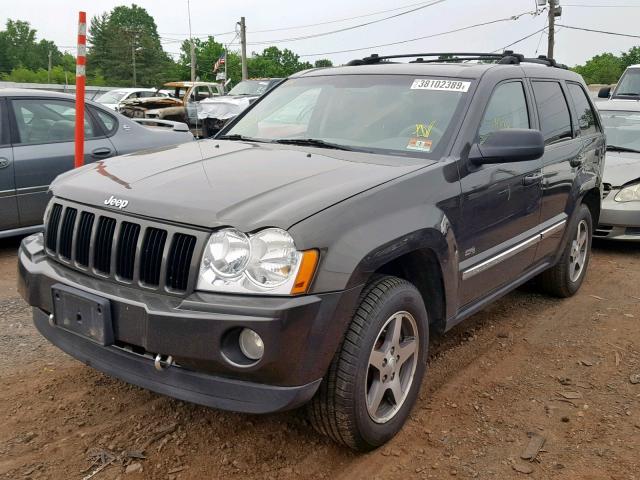 1J8GR48K76C260283 - 2006 JEEP GRAND CHER GRAY photo 2