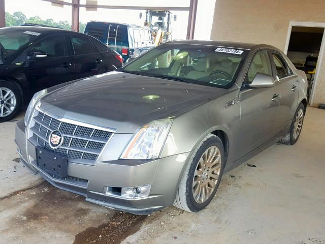 1G6DJ5EG4A0125329 - 2010 CADILLAC CTS PERFOR GRAY photo 2