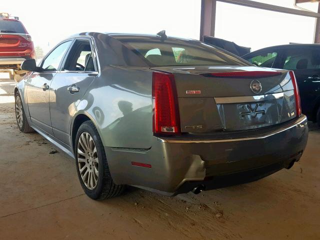 1G6DJ5EG4A0125329 - 2010 CADILLAC CTS PERFOR GRAY photo 3