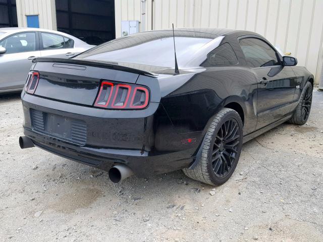 1ZVBP8CF3E5203295 - 2014 FORD MUSTANG GT BLACK photo 4