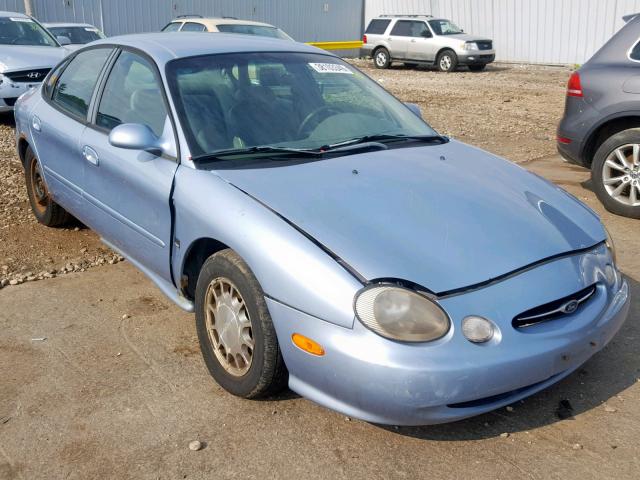 1FAFP53S0WG113503 - 1998 FORD TAURUS SE BLUE photo 1